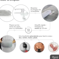 Ranji® bouillotte électrique chauffante