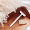 Rasoir de sureté blanc + 10 lames