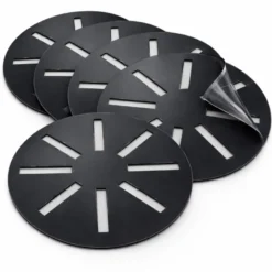 Recharges autocollantes x5 noir 24,5 cm