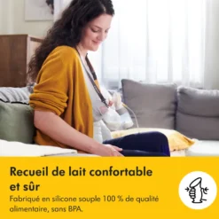 Recueil-lait en silicone