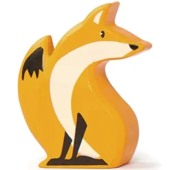Renard en bois d'hévéa