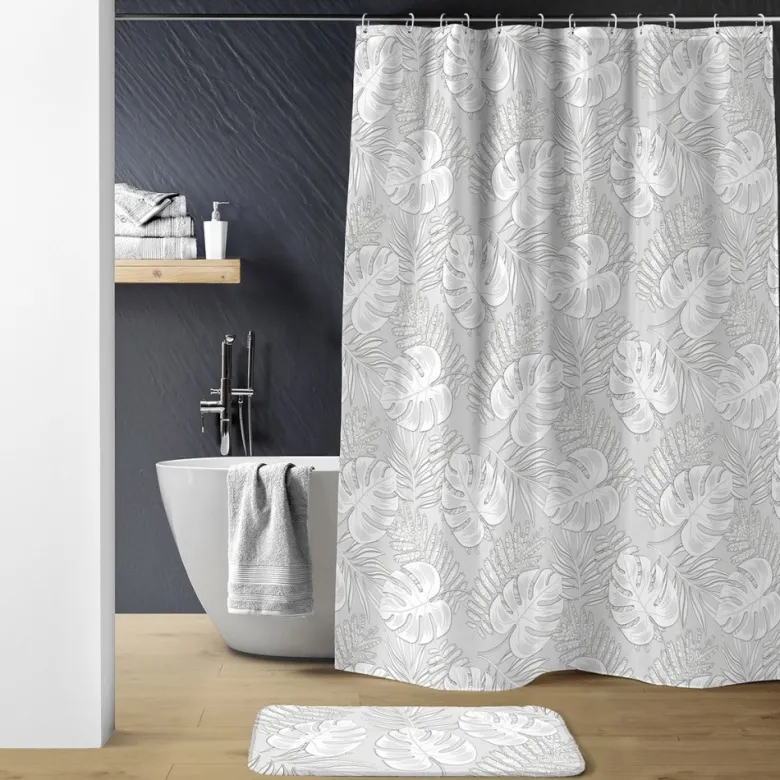 Rideau de douche polyester 180x200 amber