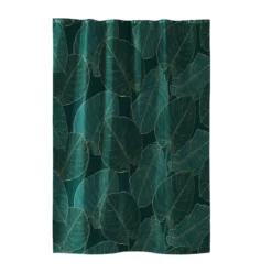 Rideau de douche polyester 180x200 jade