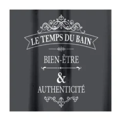 Rideau de douche 180x200 vintage