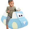 Rocker car bleu pastel clair