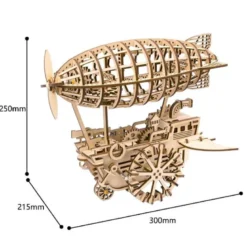 Rokrrobotime maquette 3d dirigeable m