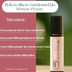 Roll on bio parfumé moment présent