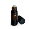 Roll-on en verre ambré et bille inox - 5