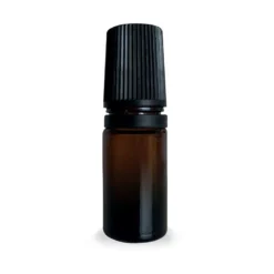 Roll-on en verre ambré et bille inox - 5