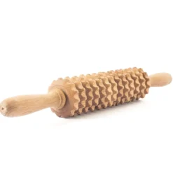 Rouleau massage cellulite masseur bois