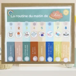 Routine du matin enfants