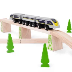 Réplique du train eurostar en bois
