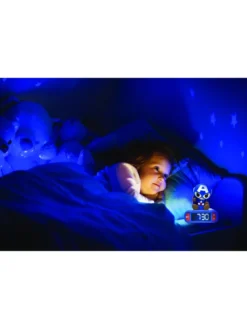 Réveil avec veilleuse captain america en 3d
