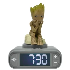 Réveil avec veilleuse groot des gardiens de la galaxie 3d