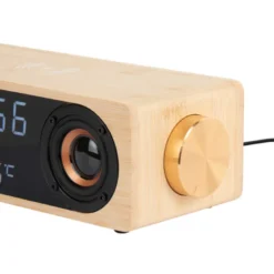 Réveil Classic Karlsson chargeur à induction enceinte Bluetooth température
