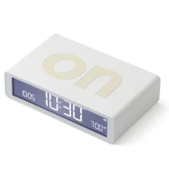 Réveil Flip Classic Lexon Blanc