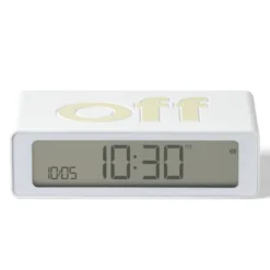 Réveil Flip Mini Lexon Blanc