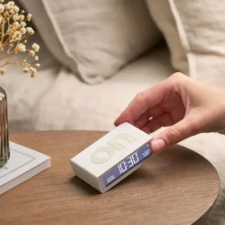 Réveil Flip Mini Lexon Blanc
