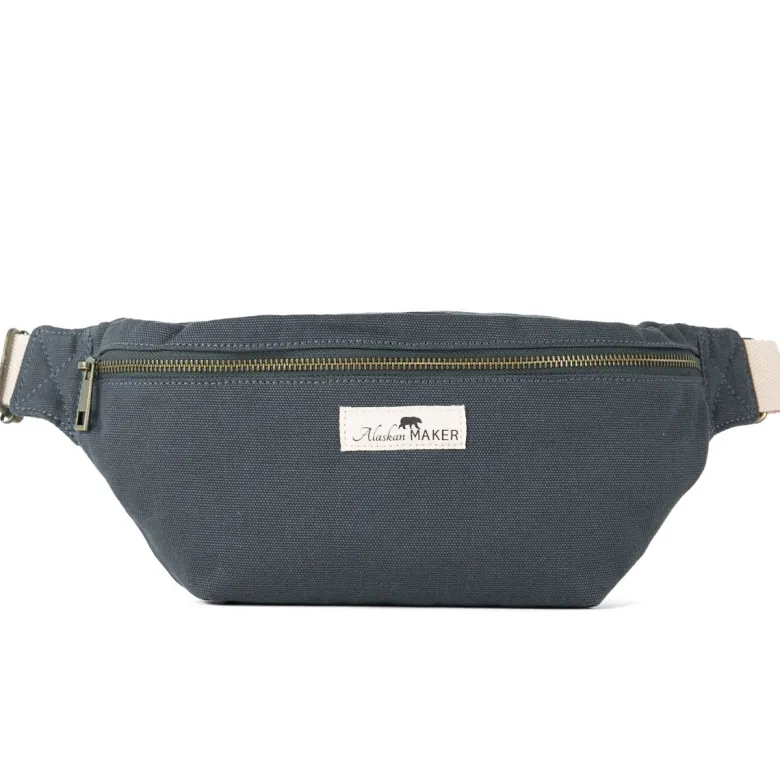 Sac banane tissu swing bleu marine