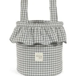 Sac bucket praliné vichy matcha