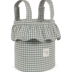 Sac bucket praliné vichy matcha