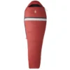 Sac de couchage duvet kl250 gauche rouge