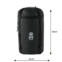 Sac de couchage expédition kaki droit