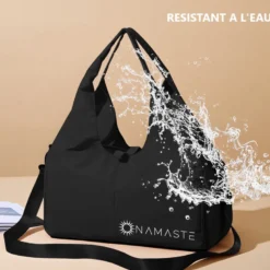 Sac de sport multifonction-noir Noir