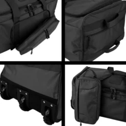 Sac de voyage 101 inc trolley commando noir
