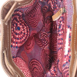 Sac à dos cuir indiana havane