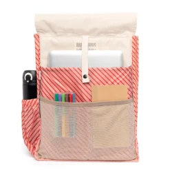 Sac à dos - handy stripes ecru