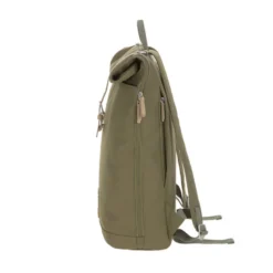 Sac à dos à langer rolltop olive