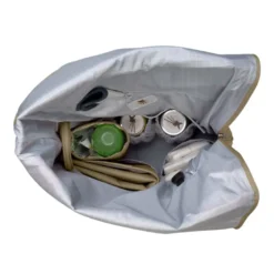 Sac à dos à langer rolltop olive