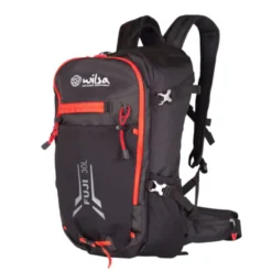 Sac à dos multi-sport 30l noir et rouge