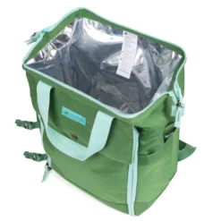 Sac-à-dos pique-nique isotherme avec vaisselle 4 personnes et porte-bouteille