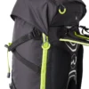 Sac à dos raid-trail 38l noir et jaune
