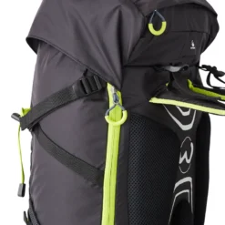 Sac à dos raid-trail 38l noir et jaune