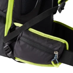 Sac à dos raid-trail 38l noir et jaune