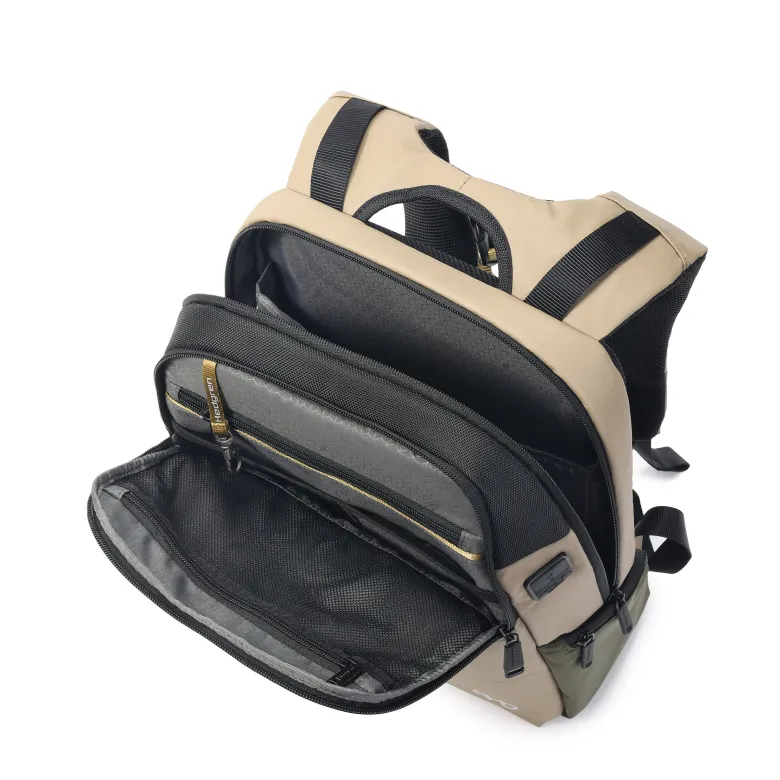 Sac à dos rfid rail Beige