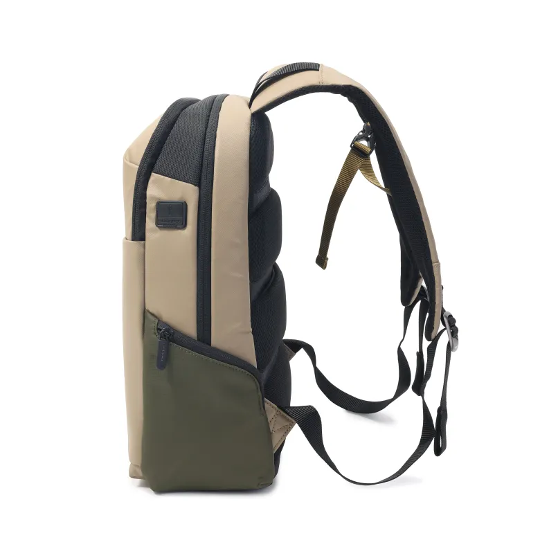 Sac à dos rfid rail Beige