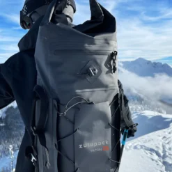 Sac à dos étanche poche à eau 25l-triton Noir