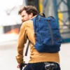 Sac à dos urbain denali bleu marine