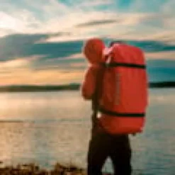 Sac duffle roll-top 65l orange zulupack