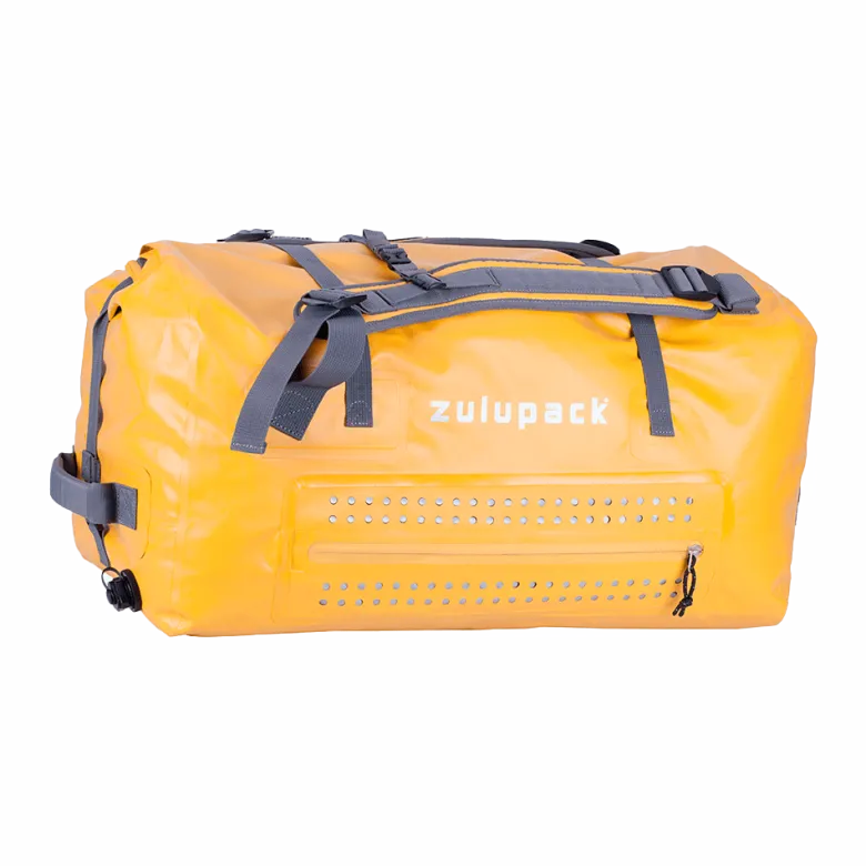 Sac duffle roll-top étanche 45l - borneo Jaune