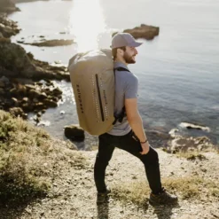Sac duffle étanche 40l - rackham Beige