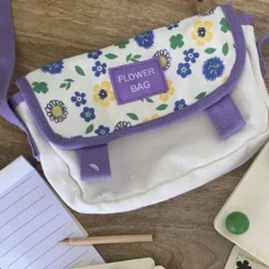 Sac explorateur fleurs