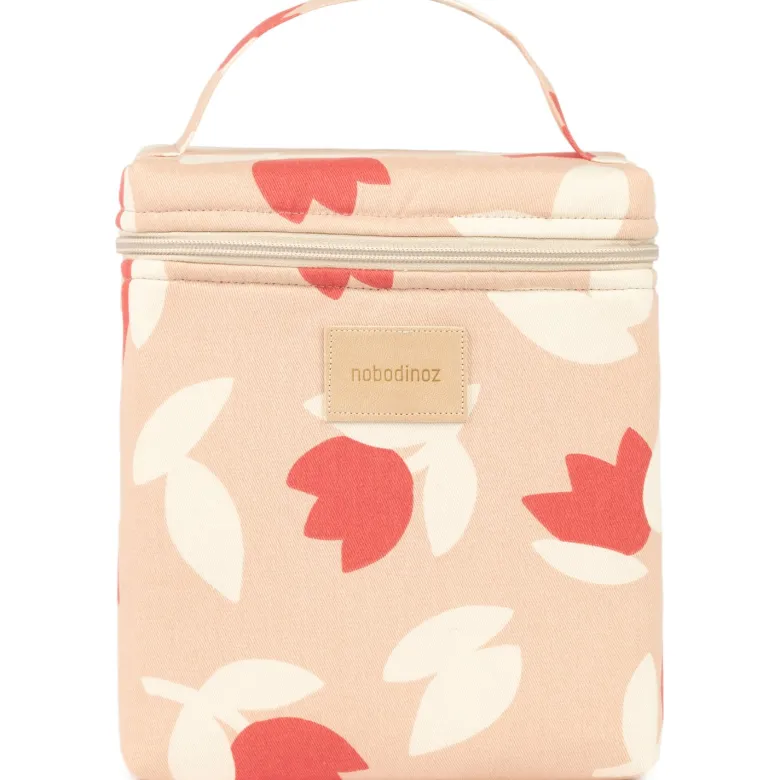 Sac isotherme pour biberon et déjeuner hyde park red tulips (4 l)