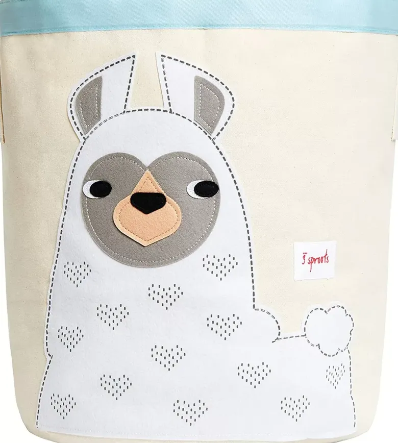 Sac à jouets lama