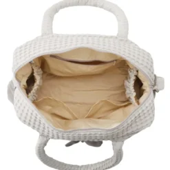 Sac à langer coton gaufré - 28 x 42 cm