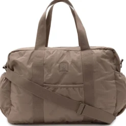 Sac à langer embossed lily milky coffee